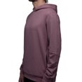 thumbnail image 3 of Sudadera Para Hombre De Algodón Pima y Tela Spandex Unbranded Co Lightwight Hoodie Rosewood L, 3 of 6