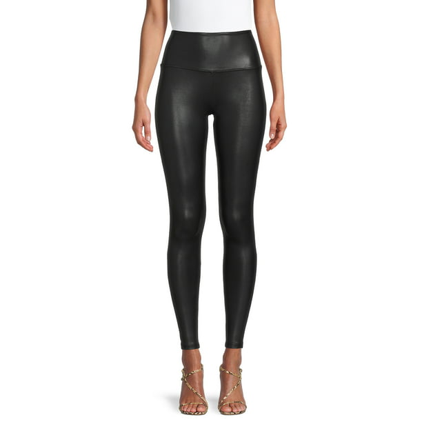 Time and Tru - Time and Tru Women's Faux Leather Legging - Walmart.com ...
