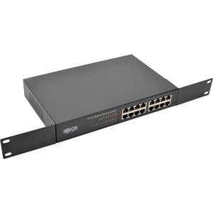 Tripp Lite 16-Port 1U Rack-Mount/Desktop Gigabit Ethernet Unmanaged