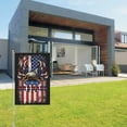 thumbnail image 6 of JoyMoreHome 4th of July Decorations Outdoor: 12x18 American Flag Welcome Garden Flag, Double-sided USA Memorial Day Independence Celebration Decor for Front Yard Lawn Patio Outside, 6 of 6