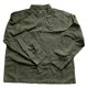 thumbnail image 4 of Hombres Zip Up Sudadera con Capucha de Pie Cuello Lavado Denim Afligido Medio Cremallera Manga Larga Casual Superior Poliéster Mezcla Chaqueta, 4 of 8