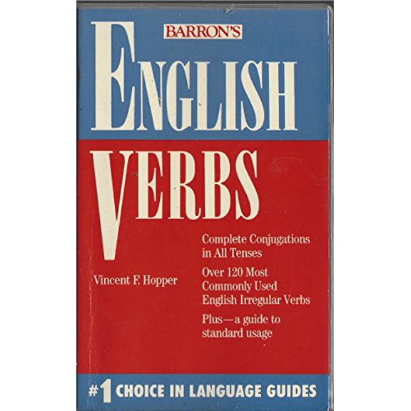Pre-Owned English Verbs (Paperback) 0812046838 9780812046830