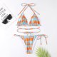 thumbnail image 5 of Gibobby Conjunto de Bikini Traje de baño Split Up Push Bikini Bandage Set Traje de baño de dos piezas Mujer Traje de baño Ropa de playa Traje de baño Spl(Naranja,M), 5 of 5