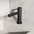 thumbnail image 3 of VIGO Jewel 6 in. Single-Hole Single Handle Bathroom Faucet in Matte Black-VG01055MB, 3 of 12