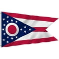 thumbnail image 1 of ANLEY Fly Breeze 3x5 Foot Ohio State Polyester Flag - Ohio OH State Flags, 1 of 4