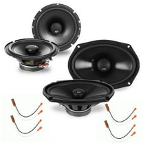 NVX Factory Speaker Replacement Package for 2000-2004 Nissan Xterra 6.5" & 6x9" Coaxial Car Speakers
