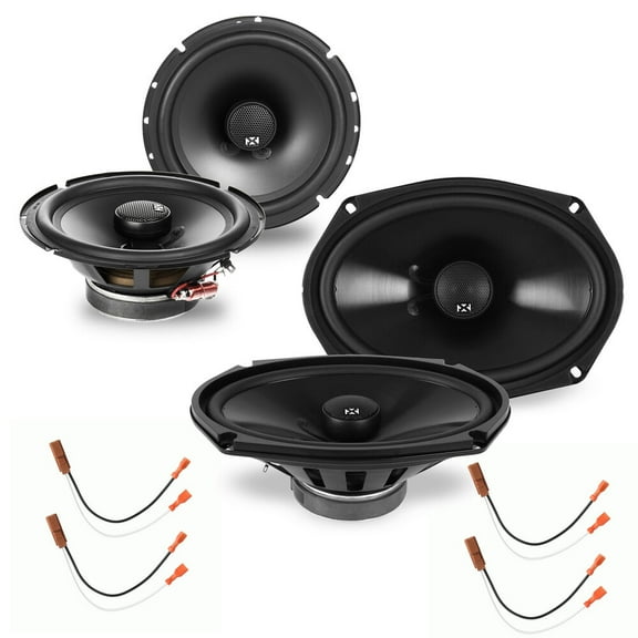 NVX Factory Speaker Replacement Package for 2000-2004 Nissan Xterra 6.5" & 6x9" Coaxial Car Speakers