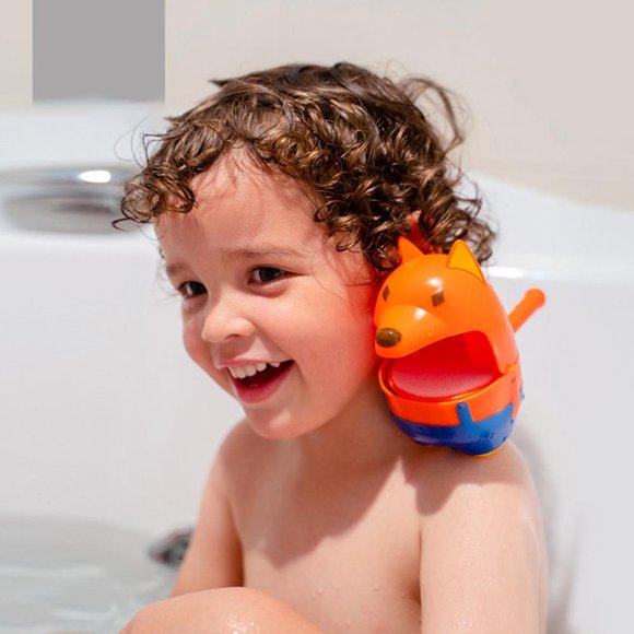 Baby Bath Bubble Toy Fox/Chick Bubble Maker Bubble Blower Bubble Machine Bathtub Bubble Toys for Baby Children Kids