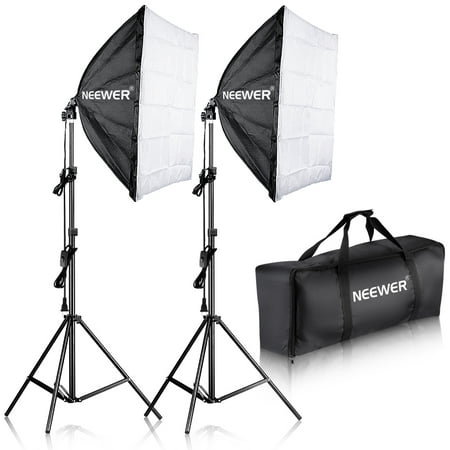 Neewer 700W Professional Photography 24x24 inches/60x60 centimeters Softbox with E27 Socket Light Lighting