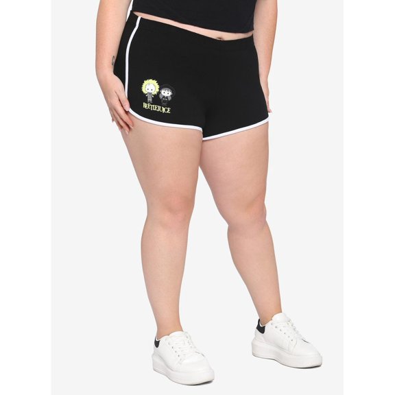 Beetlejuice Chibi Plus Sized Soft Shorts (1)
