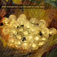 thumbnail image 1 of Cadena de luces, luces para exteriores con pilas, 16,2 pies 20 LED, 1 of 4
