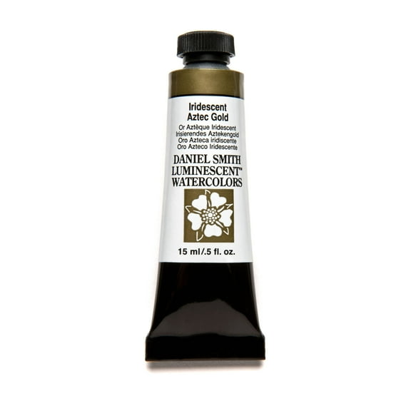 Daniel Smith Extra Fine Watercolor, 15 ml, Iridescent Aztec Gold