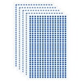 thumbnail image 1 of Uxcell 5 Hojas/2250pcs Calcomanías de Rhinestone Adhesivas, Stickers de Gemas Acrílicas Autoadhesivas de 3mm, Piedras de Joyas para Arte de Uñas, Manualidades, DIY, Decoración, Azul Oscuro, 1 of 6
