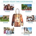 thumbnail image 6 of My Hero Academia Himiko Toga Youth Active Sweatshirt Printing Casual Pullover Hoodies Winter Fall Clothes Outerwear Medium, 6 of 7