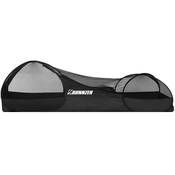 Carpa Pop-Up RUNNZER para Una Persona con Mosquitero Negra