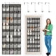 thumbnail image 1 of Soporte Almacenamiento Zapato Sobre La Puerta Organizador Zapatos 40 Bolsillos Con 4 Ganchos para El Entrada Baño Zapatería, 1 of 9