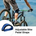 thumbnail image 3 of Bicycle Pedal Strap,2Pcs Bike Pedal Straps,Bicycle Straps Pedals,Bike Pedal Straps for Adults,Fixed Gear Fixie Road Bike Bicycle Cycling Adhesive Pedal Toe Clip Strap Belt, 3 of 8