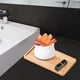 thumbnail image 4 of Bandeja de madera para baño, dispensador de jabón, pedestal, tanque de inodoro, bandeja para servir Rectángulo A, 4 of 7