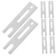 thumbnail image 5 of HAMPPLIES 10Ud Seguro Para Y Puertas Correderas Con Material Resistente Plata, 5 of 7