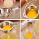 thumbnail image 4 of Separador de huevos, separador de clara y yema de huevo, acero inoxidable, salud y seguridad, separador, utensilios de cocina, 4 of 5