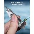 thumbnail image 5 of Fishing Line , Fly Fishing Nippers with Retractors and Knot Tying Tool Accessories, Stainless  Braided Line  Clippers for Mono and Fluoro Lines, 5 of 6
