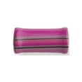 thumbnail image 2 of Acrylic 4G 1/2in.Lg Layered Flanged Pnk Gry Blk Stripes Plug Non Metal, 2 of 2