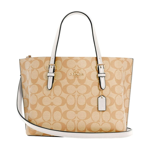 Bolsa Coach Original Mini Tote Mollie 25 Signature In Canvas