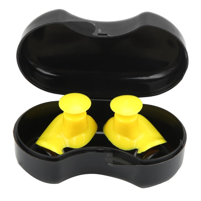 Swimming Ear Plugs, Swimming Accessory Waterproof Earplug Better Waterproof Waterproof Earplug Protectors For Swimming Accessory For Children And Adults Yellow