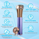 thumbnail image 2 of iMusthav Facial Removedor de Vello para Mujer / Oro de 18K Cabezal de Doble Anillo de 20 Mm / Luz LED de 360° Recargable por USB, 2 of 9