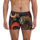 thumbnail image 1 of Balery Fiery Floral Pattern Calzoncillos bóxer para hombre, ropa interior de algodón suave y transpirable con cinturilla de nailon-Large, 1 of 5