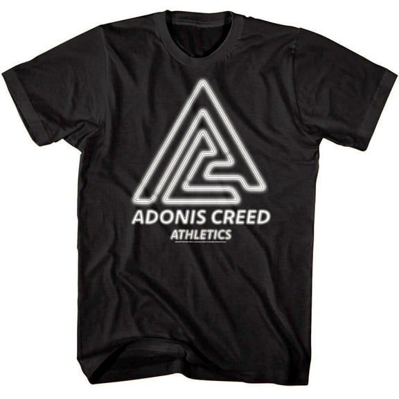 Rocky Adonis Creed Neon 2 Black Adult T-Shirt S