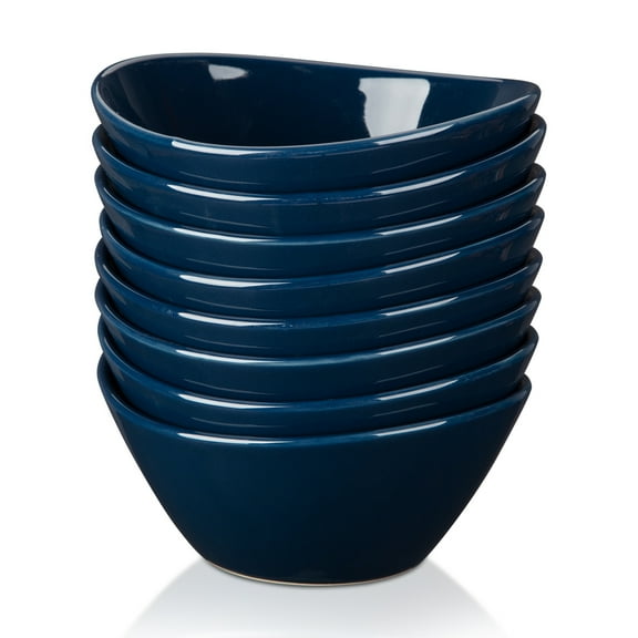 EastVita 42oz Ceramic Bowls Set of 4 Premium White Ceramic Bowls for Cereal, Soup, Salad, Pasta, Prep, Rice, Ice Cream, Microwave & Dishwasher