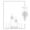 thumbnail image 4 of 12Pcs 5ml/0.17oz Refillable Clear Plastic Airless Vacuum Pump Bottle Cosmetic Make-up Cream Lotion Sample Packing Toiletries Liquid Storage Container Vial Jars Travel Portable Sub-botte, 4 of 5