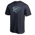 thumbnail image 2 of Men's Navy Oklahoma City Thunder Static Logo T-Shirt, 2 of 3