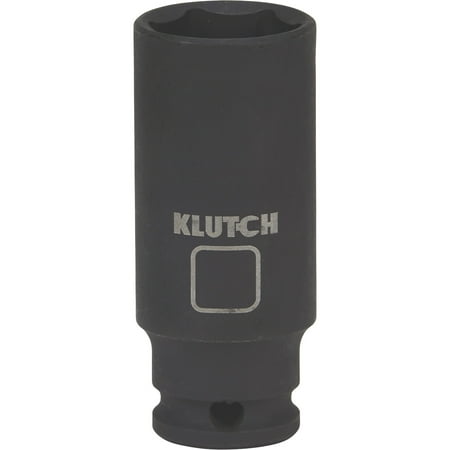 

Klutch Deep Impact Socket - 19mm 3/8in.-Drive