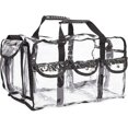 thumbnail image 4 of Bolsa de maquillaje transparente grande, organizador cosmético Afortunado Sencillez, 4 of 5
