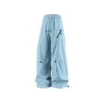 thumbnail image 5 of Tanming Barrel Sweatpants Plus Size Cargo Pants for Women Womens Wide Leg Pants Straight Leg Scrub Pants for Women Stretchy Work Pants Cargo Scrub Pants for Women, 5 of 7