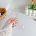 thumbnail image 6 of Cute Tulip Flowers Clear Soft Phone Case Compatible with iPhone Case (Clear,iPhone 15 Pro Max), 6 of 6