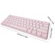 thumbnail image 3 of Teclado para juegos con cable 61 teclas Teclado mecánico iluminado RGB GK023 para PC Laptop, 3 of 8