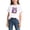 White, variant on Bnwani Girls T-shirts Crew Neck Comfortable Shirt Summer Breathable Tops Black Sizes 2-14