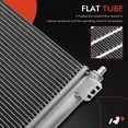 thumbnail image 3 of A-Premium Air Conditioning A/C Condenser Compatible with Mercedes-Benz R171 SLK280 2006-2008 3.0L 3.5L, Replace# 3803, A1715000154, 3 of 8
