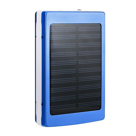 Solar LED Portable Dual USB Power Bank 5x18650 External Battery Charger DIY