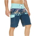 thumbnail image 2 of Hicidod Men's Swim Trunks Quick Dry Printed Bathing Suit Swimming Casual Lightweight Sports Board Shorts Beach Swimwear, 2 of 4