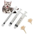 thumbnail image 1 of Dispensador De Jeringa Para Mascotas, 3 Uds., Alimentador Profesional De Medicina Para Perros Y Gatos, Animales Pequeños, 1 of 7