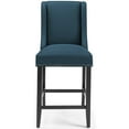 thumbnail image 4 of Modway Baron Upholstered Fabric Counter Stool in Azure, 4 of 7