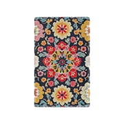 Yayeee Blank Wall Plate Cover 1-Gang 4.5"x2.7" Home Unused Decorative Outlet, Colorful Floral Pattern