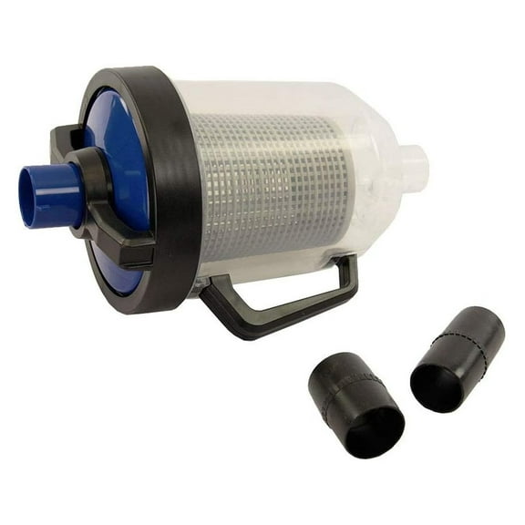 Automatic Pool Cleaner Debris Filter Universal Hose Connector Blue