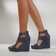 thumbnail image 5 of Nuevas sandalias de cuña Zapatos de mujer ahuecados con boca de pez de fondo grueso para mujer Wmkox8yii sa3559, 5 of 6