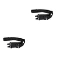 thumbnail image 3 of Greeniant Correa para el hombro Doble punto Nylon Antideslizante Hombros Sling Sling Conveniente Ajustable Senderismo Bolsos al aire libre Negro 2piezas, 3 of 6