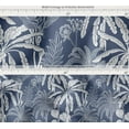 thumbnail image 4 of Soimoi Leaves Print Waterproof Fabric | Outdoor Material By 5 Yard | Tear-Resistant, UV Safe | Great for Bags, Rainwear, Covers & Curtains, Awning Cover Cloth - Blue, 4 of 7